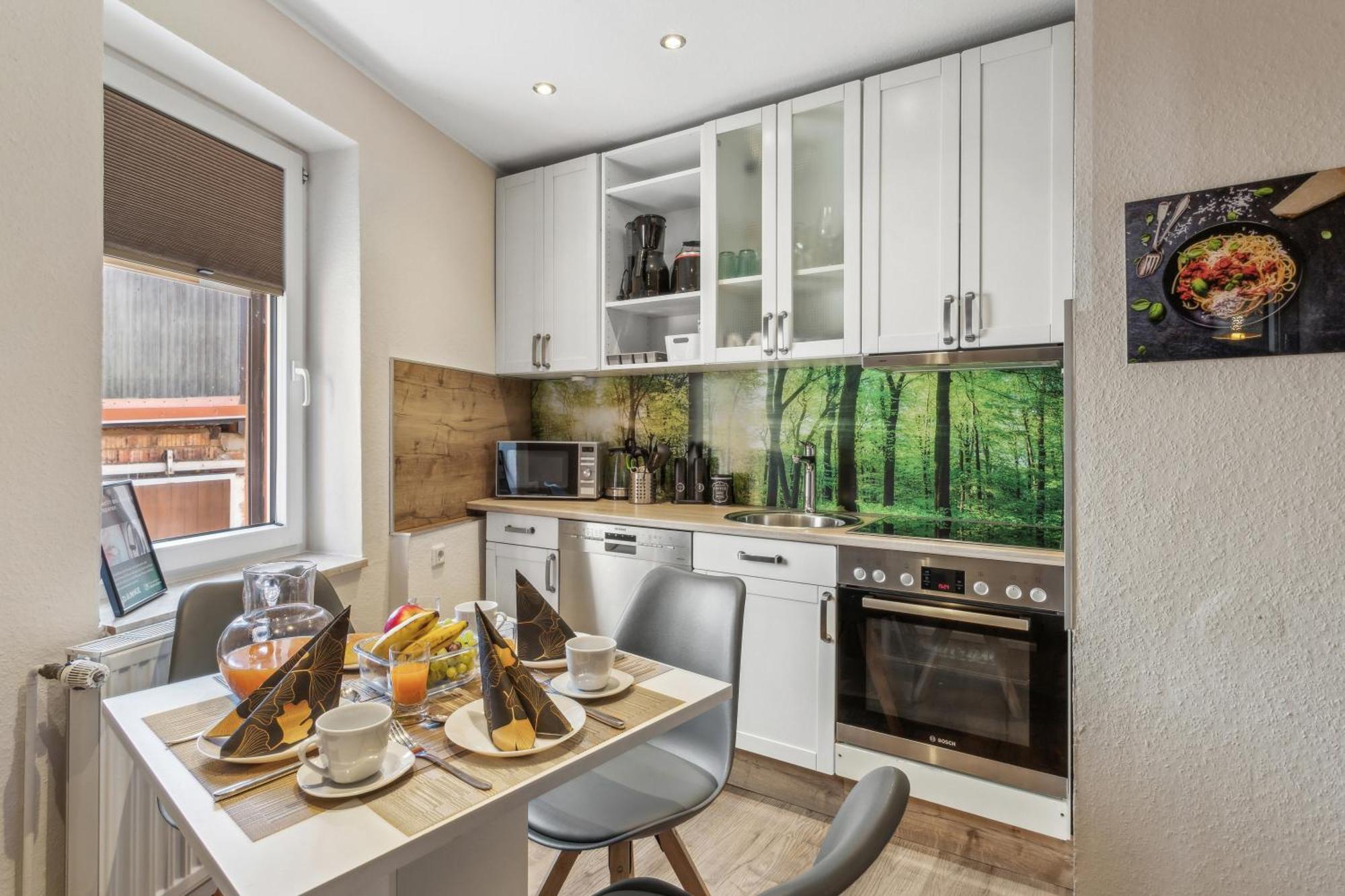 Apartment Harzduft Center Thale - Grill & Garden Exterior photo