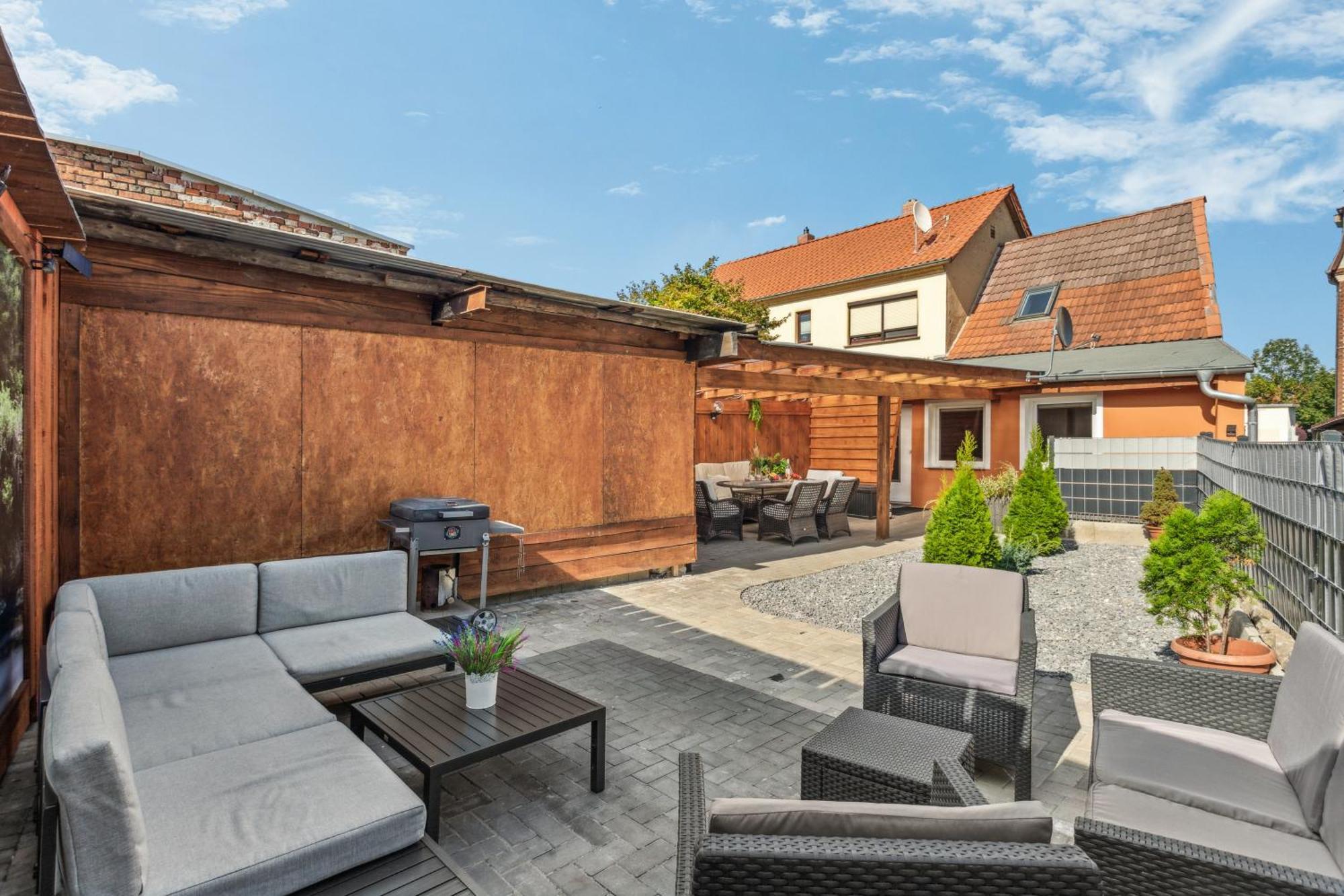 Apartment Harzduft Center Thale - Grill & Garden Exterior photo